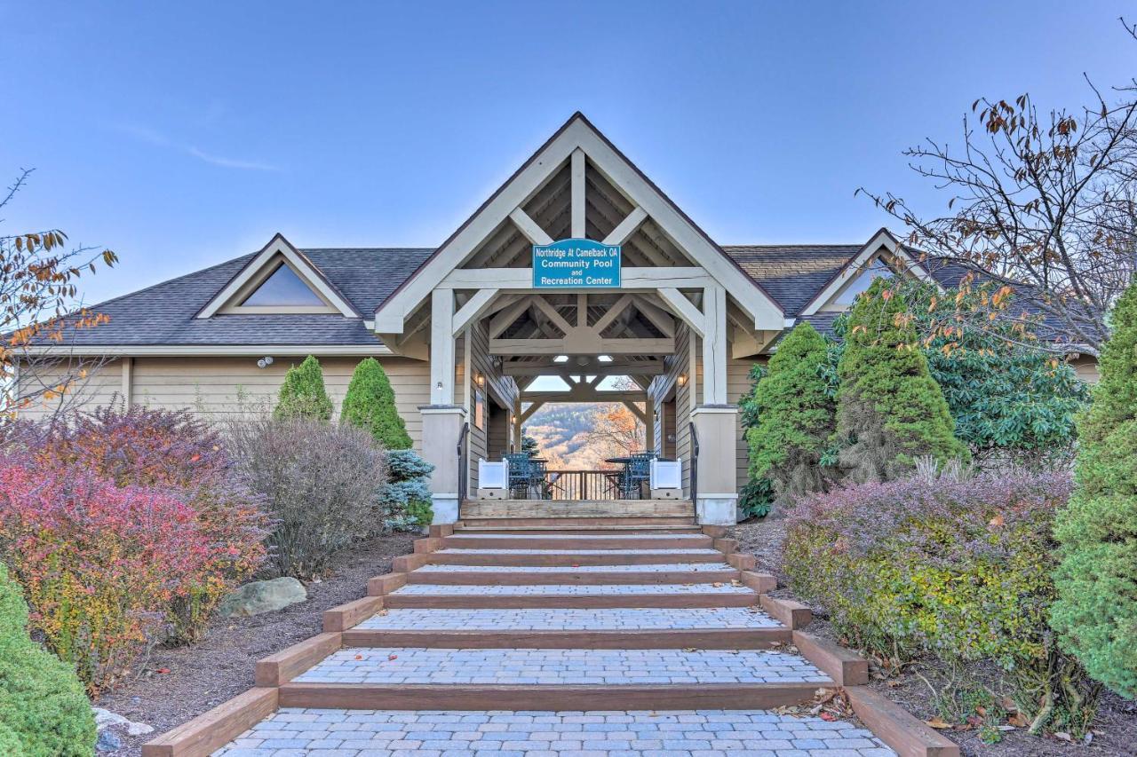 Pocono Retreat, 1 Mi To State Park And Ski Access! Tannersville Bagian luar foto